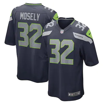 mens nike quandre mosely college navy seattle seahawks game